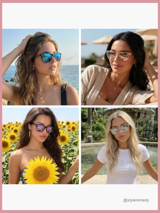Polarized Square Sunglasses with UV400 Protection Anti-Glare Driving main image 5